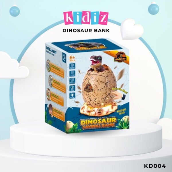 Tirelire en forme d'œuf de dinosaure 'KD004' – Image 3