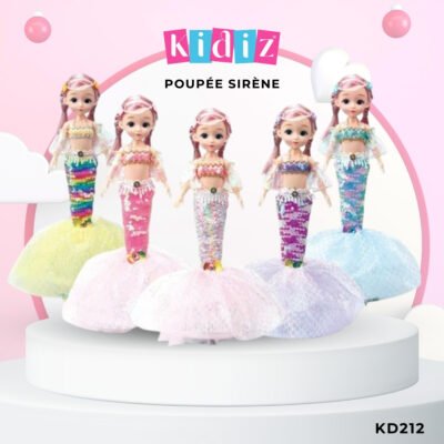 Poupée sirène KD212