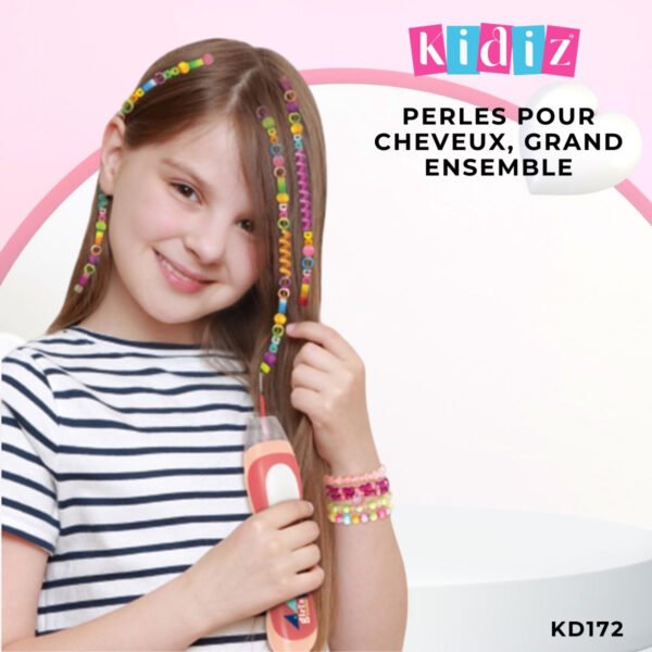 Kit Pinces à Cheveux & Perles Torsadées KD172 – Image 4