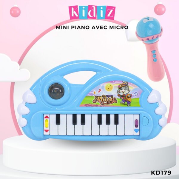 Mini piano avec micro KD179 – Image 3