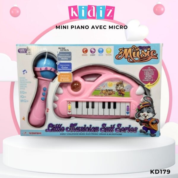 Mini piano avec micro KD179 – Image 4