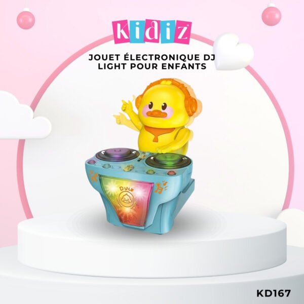 Jouet électronique DJ Light pour enfants KD167 – Image 3