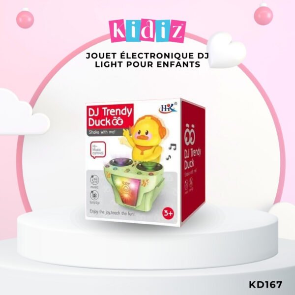 Jouet électronique DJ Light pour enfants KD167 – Image 2