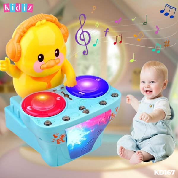 Jouet électronique DJ Light pour enfants KD167 – Image 4