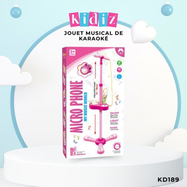Jouet Musical De Karaoké KD189 – Image 4