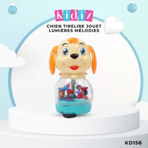Chien lumineuse avec musique rotation 360° KD209