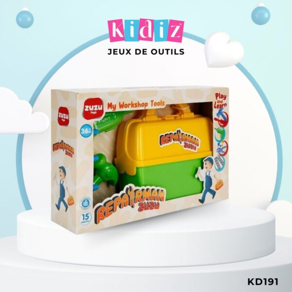 Kit de réparation avec sac 15 pièces KD191 – Image 3