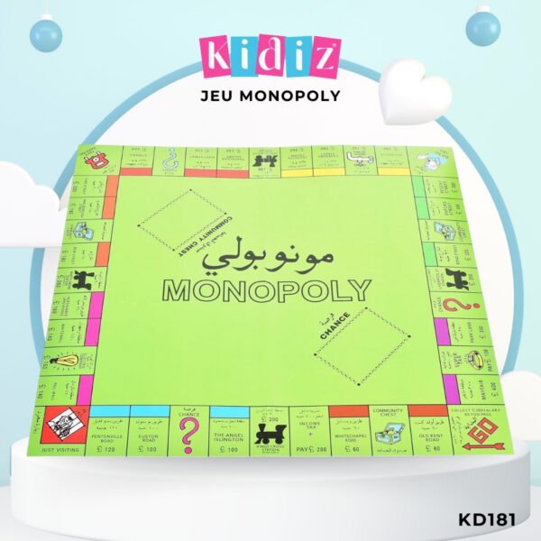 Jeu MONOPOLY KD181 – Image 3