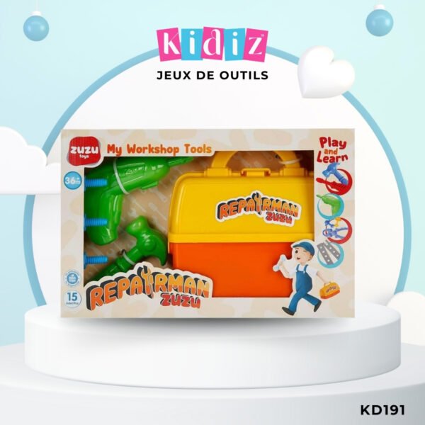 Kit de réparation avec sac 15 pièces KD191 – Image 2