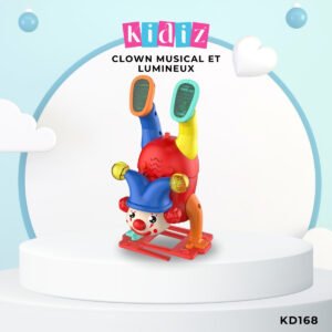 Clown musical et lumineux KD168
