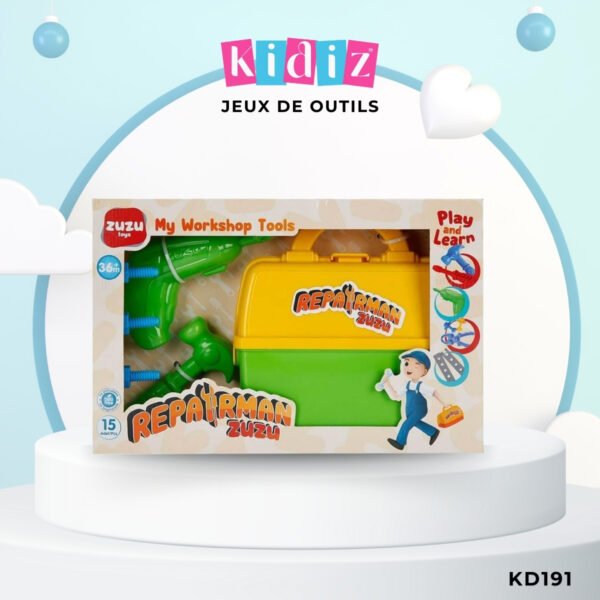 Kit de réparation avec sac 15 pièces KD191 – Image 4