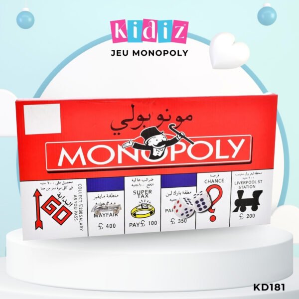 Jeu MONOPOLY KD181 – Image 4