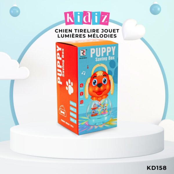 Chien lumineuse avec musique rotation 360° KD209 – Image 2
