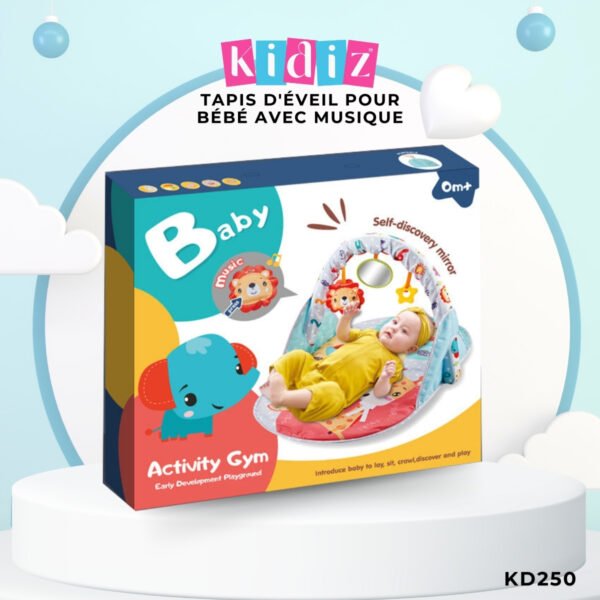 Tapis d'éveil pour bébé avec musique KD250 – Image 3