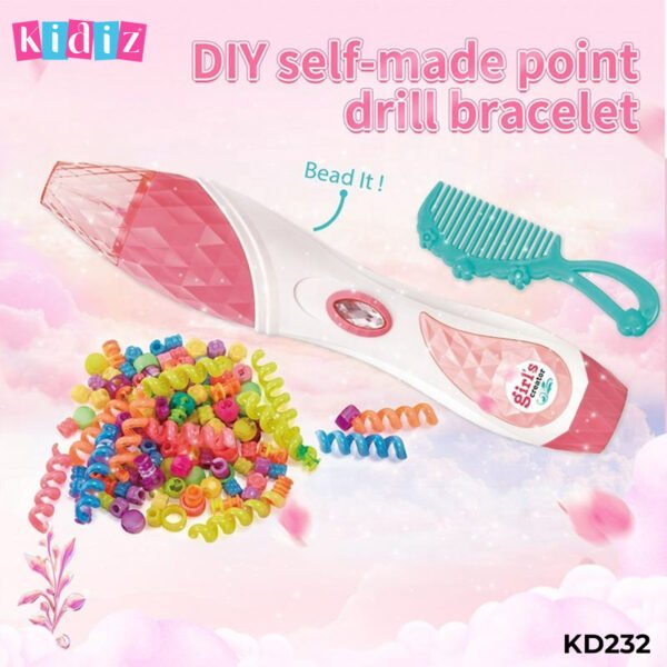 Kit de tressage de perles pour cheveux KD232 – Image 3