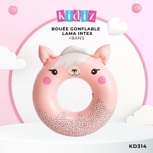 Bouée gonflable motif lama Intex +8ans KD314 – Image 3