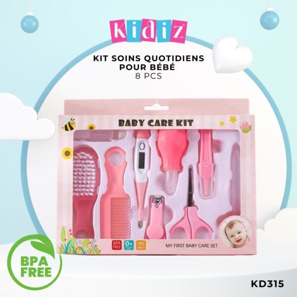 Kit Soins quotidiens pour bébé 8 pcs KD315 – Image 2