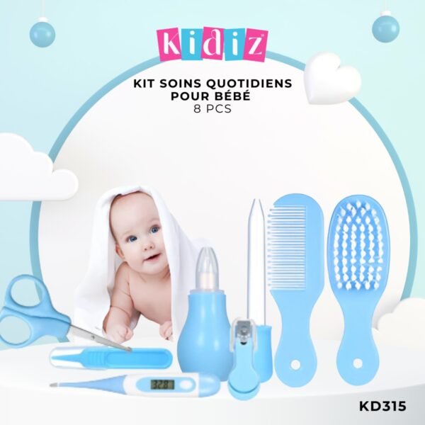 Kit Soins quotidiens pour bébé 8 pcs KD315 – Image 4