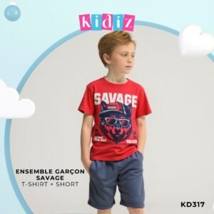 Ensemble Garçon loup 'SAVAGE' KD317