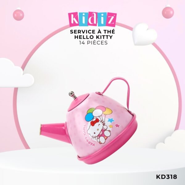 Service à thé Hello kitty 14 pièces KD318 – Image 4