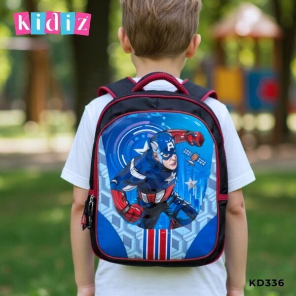 Sac à Dos Scolaire Garçon Super Héro KD336 – Image 2