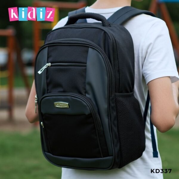 Sac à Dos Scolaire Grand Format Multi-poches KD337 – Image 2