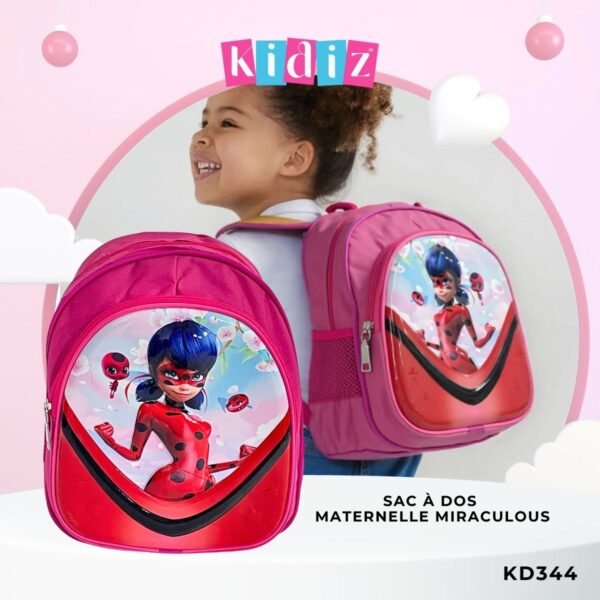 Sac à dos maternelle Miraculous KD344