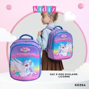Sac à dos Scolaire Licorne - KD354