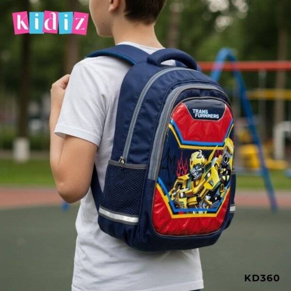 Sac à dos scolaire grande capacité KD360 – Image 2