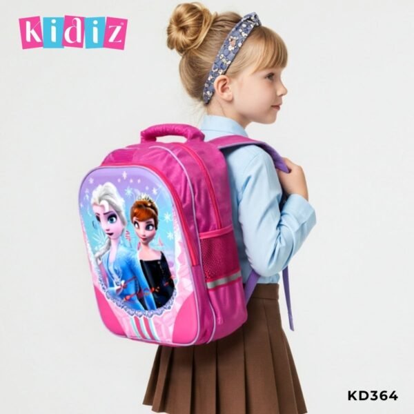 Sac à dos Scolaire Elsa et Anna - KD364 – Image 2