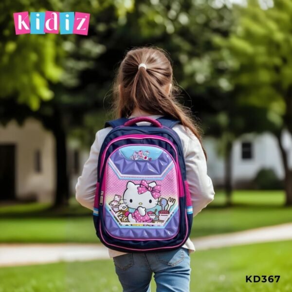 Sac à Dos Scolaire Fille 'Hello Kitty' KD367 – Image 2