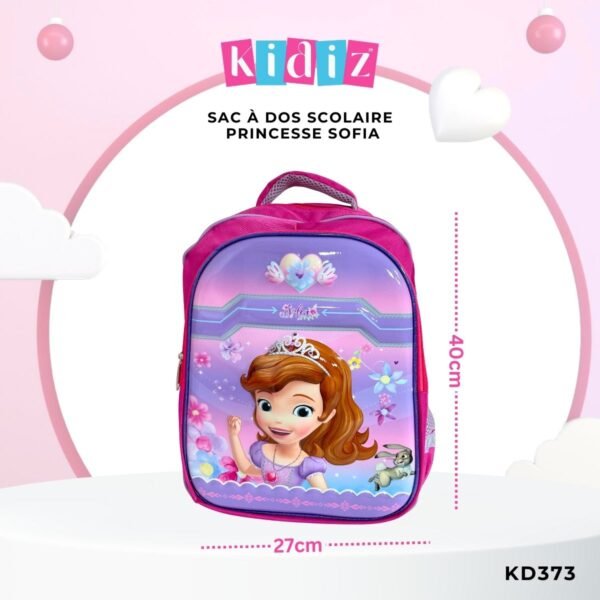 Sac à dos Scolaire 'Princesse Sofia' KD373 – Image 2