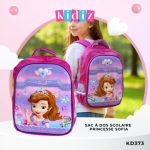 Sac à dos Scolaire 'Princesse Sofia' KD373