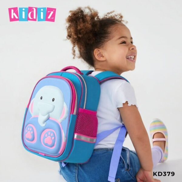 Sac à Dos Scolaire Éléphant 3D - KD379 – Image 2