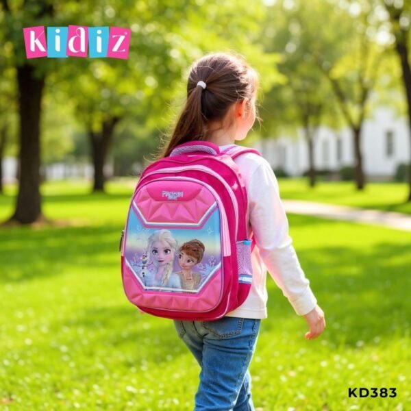 Sac à dos Scolaire Elsa et Anna KD383 – Image 3