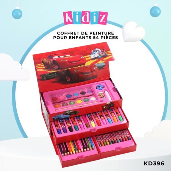 Coffret de peinture pour enfants 54 pièces KD396 – Image 5