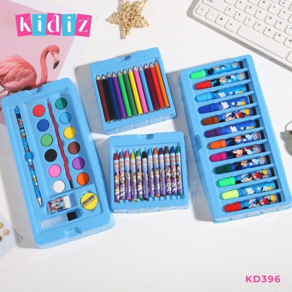 Coffret de peinture pour enfants 54 pièces KD396 – Image 9