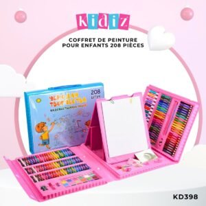 Coffret de peinture pour enfants 208 pièces KD398