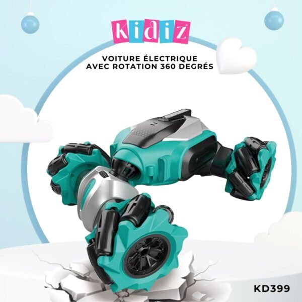 Voiture électrique avec rotation 360 degrés KD399 – Image 3