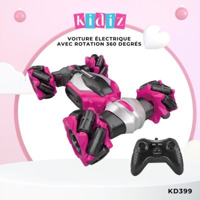 Voiture électrique avec rotation 360 degrés KD399