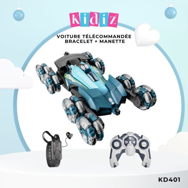 Voiture télécommandée: Bracelet + Manette KD401