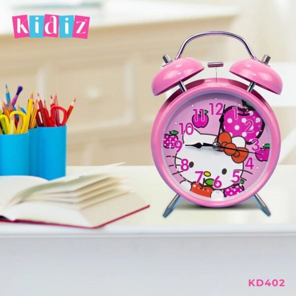 Réveil Double Cloche pour Enfant  KD402 – Image 3