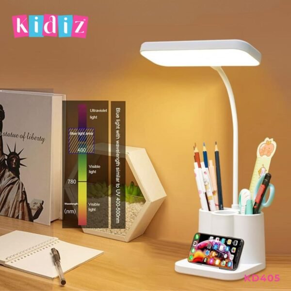 Lampe d'étude tactile flexible avec Support KD405 – Image 5