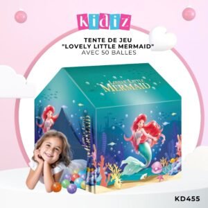 Tente de Jeu "Lovely Little Mermaid" avec 50 Balles KD455
