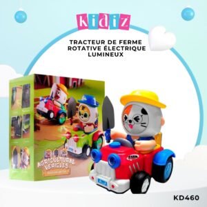 Tracteur De Ferme Rotative Électrique Lumineux KD460