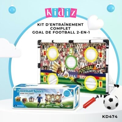 Kit d'Entraînement Complet Goal de Football 2-en-1 KD474