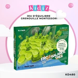 Jeu d'Équilibre Grenouille Montessori KD480