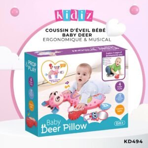 Coussin d'Éveil Bébé Ergonomique &Musical KD494