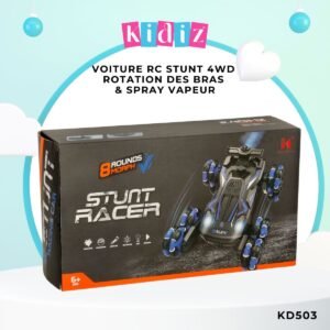Voiture RC Stunt 4WD Rotation & Spray Vapeur KD503