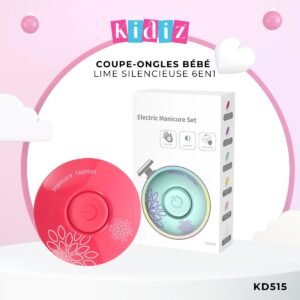 Coupe-Ongles Bébé Lime Silencieuse 6 en 1 KD515